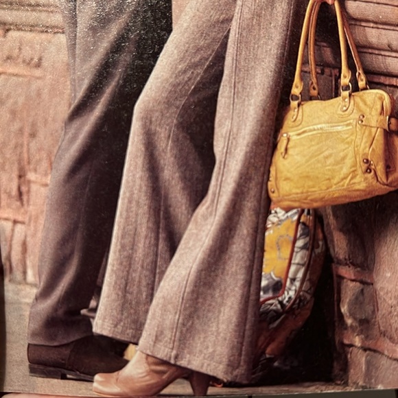 Anthropologie All Black Paper Birch Booties Leather & Knit Chelsea 2008 EUC - Picture 5 of 15